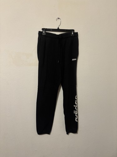 Adidas men black sweatpants - adidas,