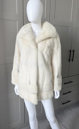 Real ivory cross - real, mink