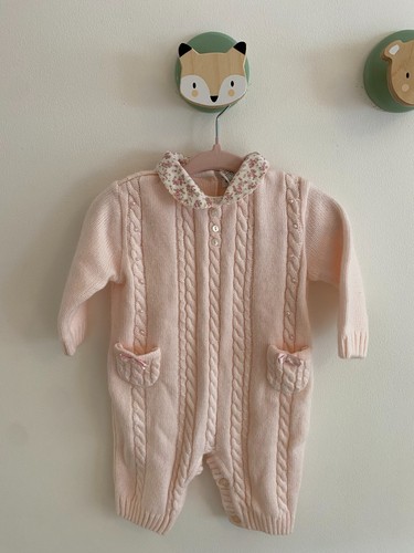 Sarah louise pink cable knit - cable,
