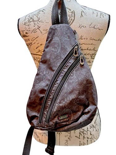 Sakroots gray floral sling - sakroots,