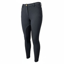 Vintage MOSCHINO Cheap & Chic Black Riding Pants Breeches Jodhpurs US 12 IT 46