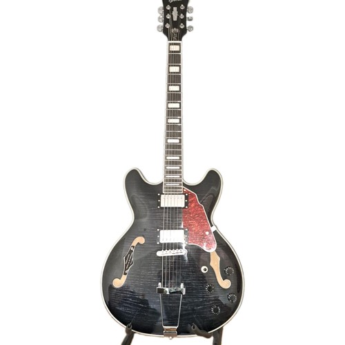 Semi hollow black - flamed, maple