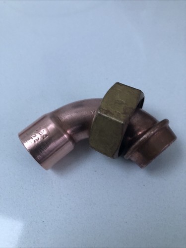 Bent cylinder union 22mm - bent,