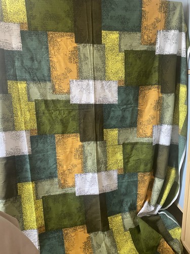 Vintage abstract barkcloth - abstract,