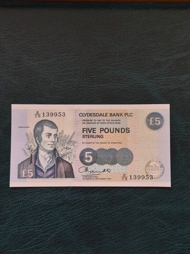 Five pound note - -, £5