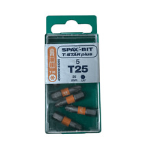 SPAX T-Star Plus Driver Bit T-25 x 25mm - Pack of 5