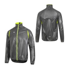 D2D Men's EM Rain-Race Cape - Packable Rain / Wind Jacket