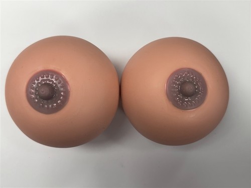 Funny boob shaped - funny, ball