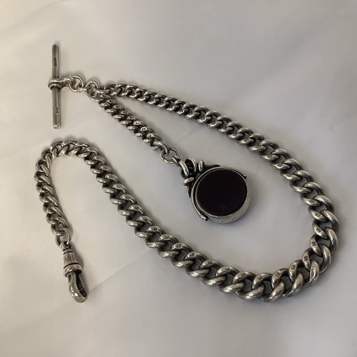 Albert chain fob carnelian - albert,