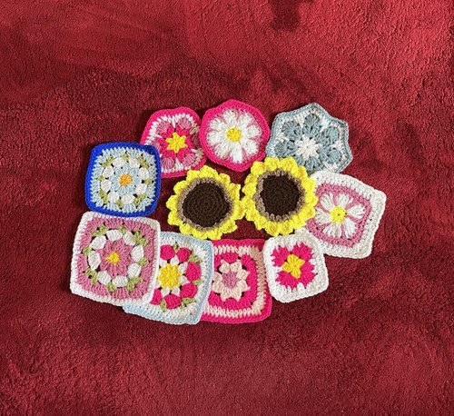 Granny squares hexagon - granny,