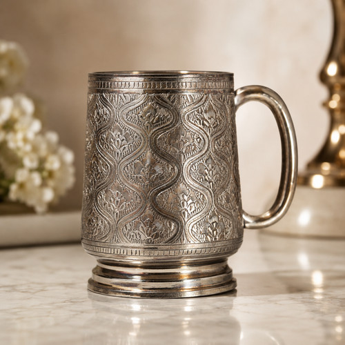 Vintage silver plated - silver, hand
