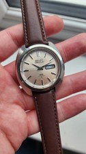 Vintage 1973, SILVER/ROSE, SEIKO 5ACTUS SS Men's Automatic Watch, 6106-7480