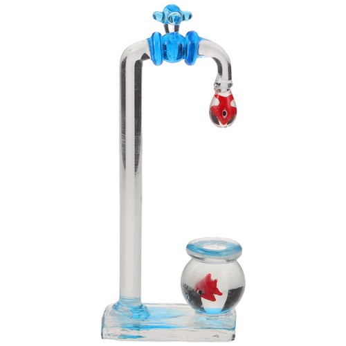 Glass fish bowl decoration - glass,