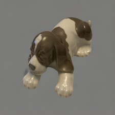 Lladro Beagle Puppy Lying -