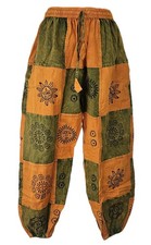 S-5XL Patchwork Casual Cotton