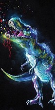 Dinosaur Bath Beach Towel 140