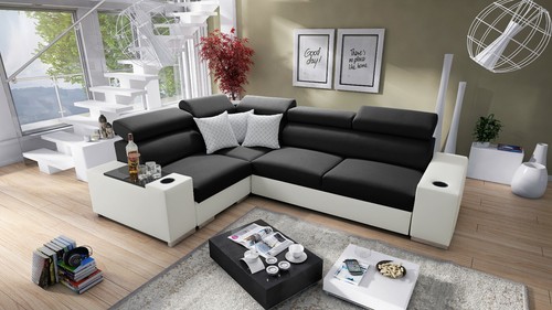 Brand new corner sofa bed - new, with