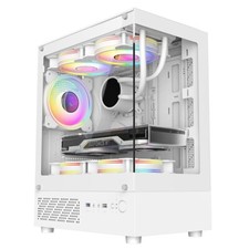 Gaming PC Case CiT White Micro