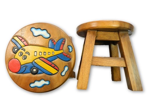 Childs childrens wooden stool - childs,