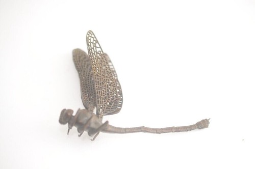 Jizai okimono dragonfly - jizai-okimono,