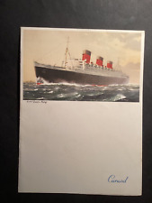 Cunard - RMS Queen Mary-Gala