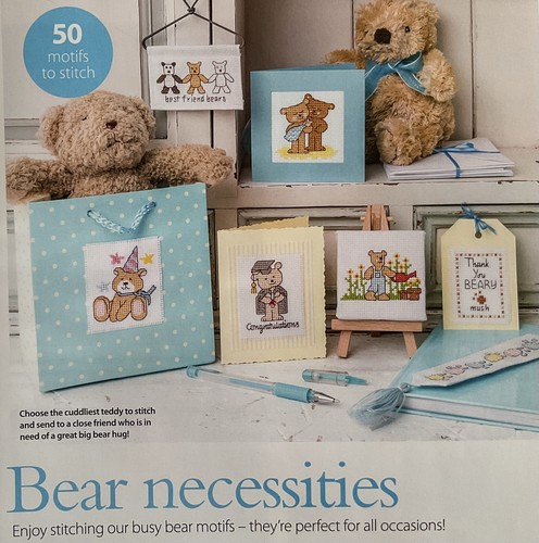 Cross stitch chart teddy bear - teddy,
