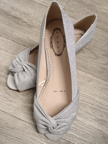 Debut size silver knot - 3,