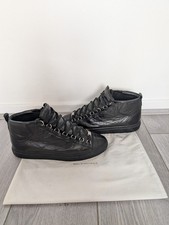 Balenciaga Arena Black Leather