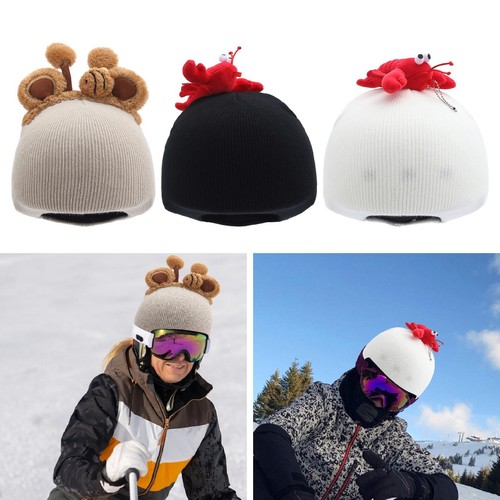 Ski helmet cover novelty - ski,