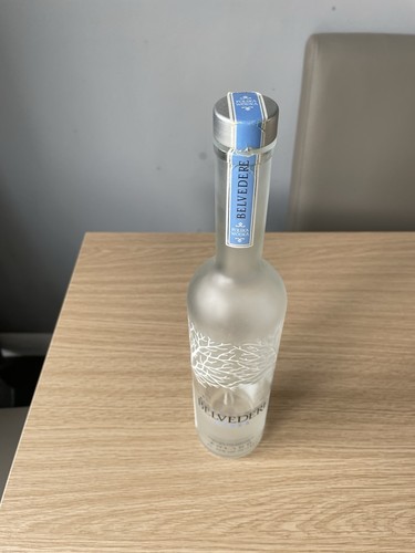 Belvedere vodka empty bottle - empty,