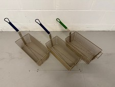 3 x Commercial Fish Fryer Basket ( See details before purchase before purchase )