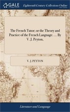 The French Tutor; or the