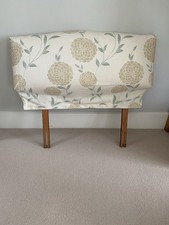 Single Headboard with removable, washable Laura Ashley cover