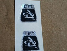Pair kangol seatbelt buckle - of,