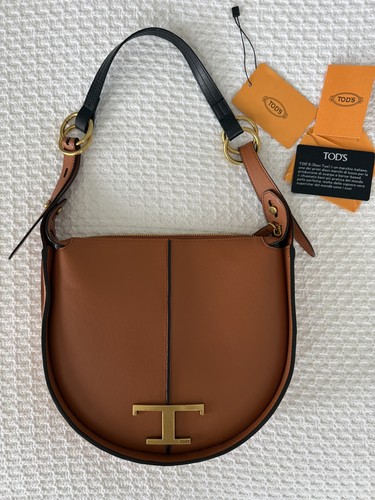 Tod timeless brown leather - tod's,