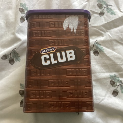 Mcvitie club biscuit tin - club,