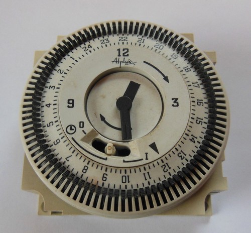 24hr boiler analogue - analogue, timer