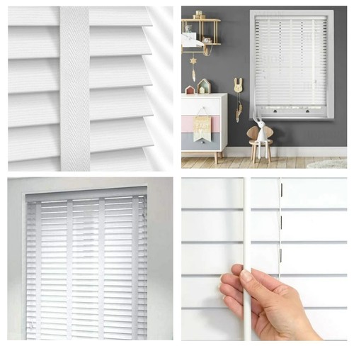 Faux wood venetian blinds - faux,