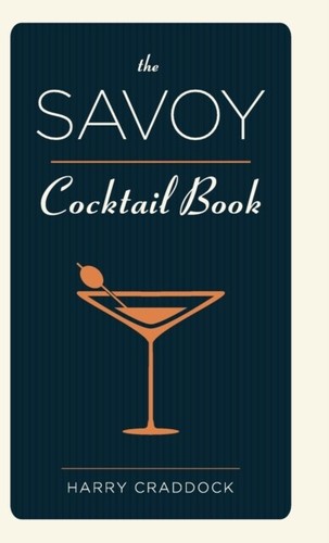 Craddock savoy cocktail book - savoy,