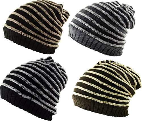 Snood beanie stripe - 3,