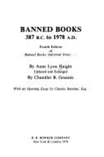 Banned books hardcover annne - banned,