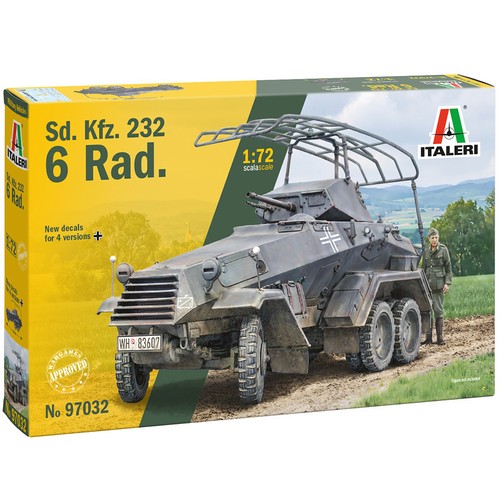 Italeri kfz 232 6 - sd.kfz.,