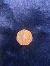 Rare Error Bronze 20p Coin