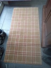 50 X 37 Inches Brintons 80 % Wool Checked Rug