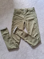 Topshop Tall Moto Khaki Green