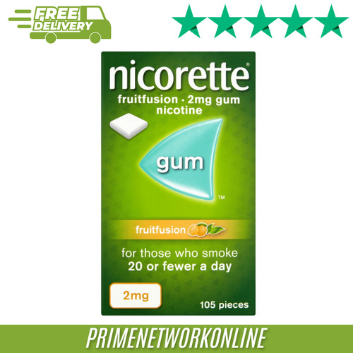 Nicorette fruitfusion 2mg - nicorette,