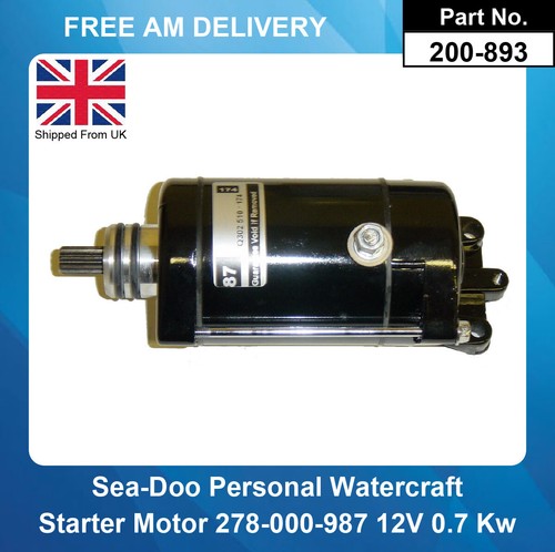 Starter motor for - for, sea-doo