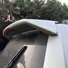 MITSUBISHI shogun 2.5Tdi sport rear trim and spoiler "96 -06reg Silver Breaking