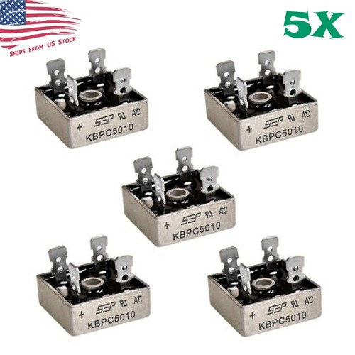5pcs 1000v 50a metal - 1000v,