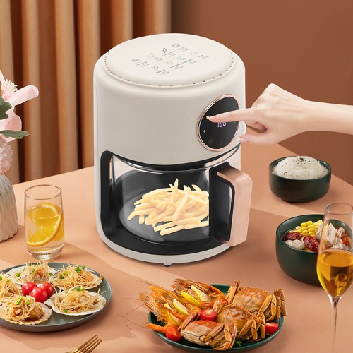 Glass air fryer with - air,